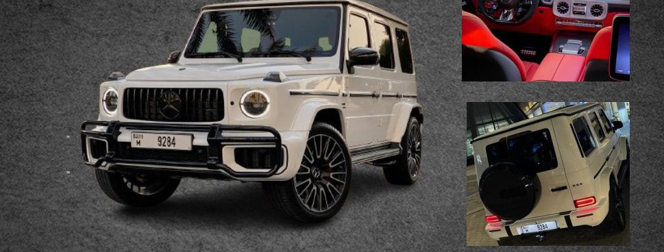 Mercedes-Benz G Class White (2025)